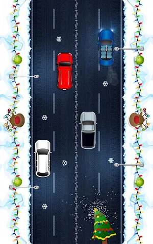 Christmas Car Racing Screenshot 1