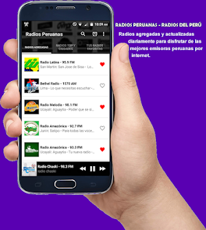 Radios del Perú gratis AM y FM - Radios Peruanas Screenshot 0