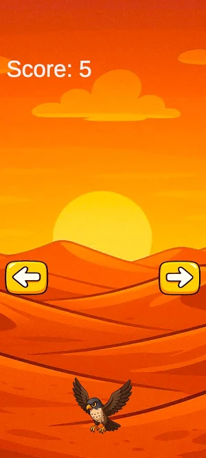 Desert Falcon Dash Screenshot 1