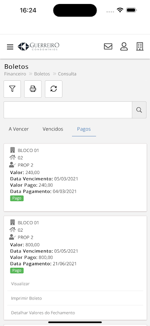 Guerreiro Condomínios Screenshot 3