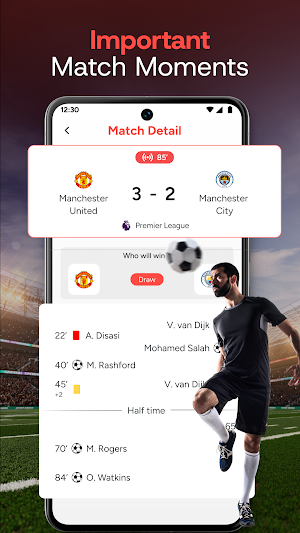 LiveScore: Football Live Score Screenshot 2
