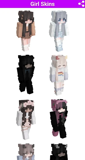 Girl Skins For Minecraft Screenshot 1