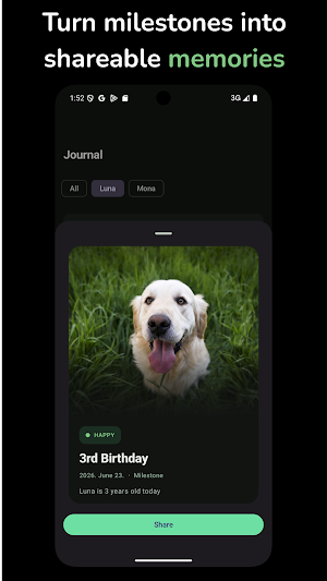 PetMediBook: Vaccine Tracker Screenshot 1