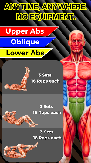 Six Pack in 30 Days - Workout Screenshot 2