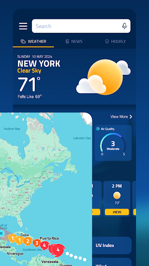 Live Weather Radar Launcher Screenshot 3