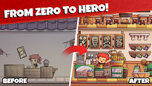 Own Coffee Shop: Idle Tap Game Screenshot 1