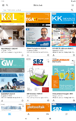 Gebäudetechnik E-Paper App Screenshot 3
