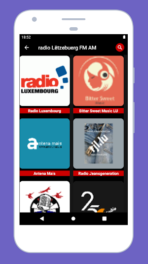 Radio Luxembourg FM AM Online Screenshot 1