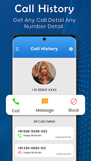 Call History : All Call Detail Screenshot 3
