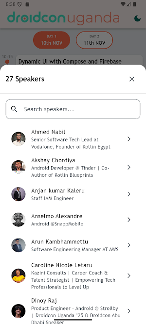 Droidcon Uganda Screenshot 3