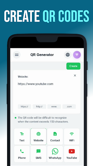 QR Code Generator & Analyzer Screenshot 0
