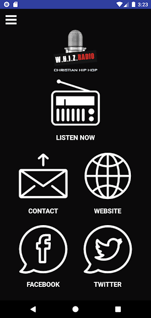 W.H.I.Z. Radio Screenshot 1