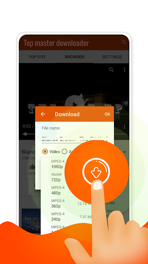 Top Master Downloader Screenshot 1