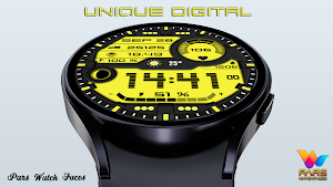 Unique Digital Watch Face Screenshot 3