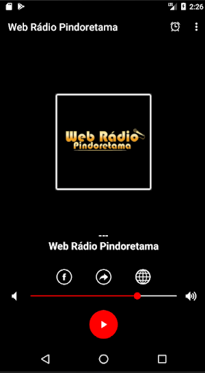 Web Rádio Pindoretama Screenshot 1