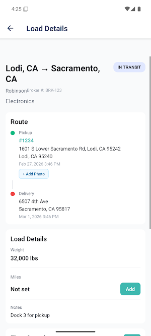Truxello Driver Screenshot 2
