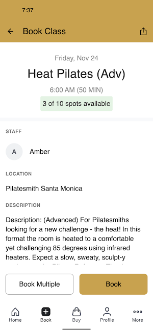 Pilatesmith Screenshot 2