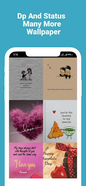 Dp And Status Wallpaper Screenshot 0
