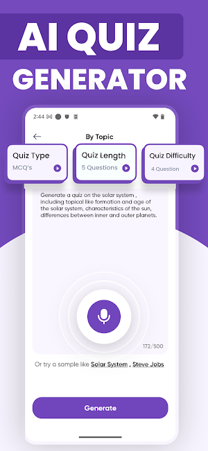 Quiz AI for Classroom & Forms Screenshot 0