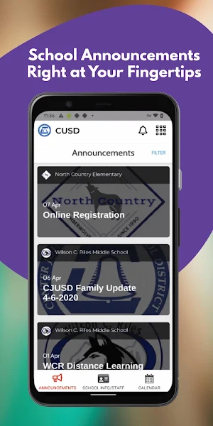 Center Joint Unified District  Screenshot 0