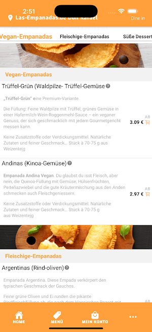 Empanadas von Don Rafael Screenshot 2