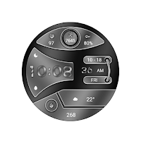 Gray Metal Block For Wear OS
