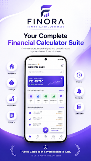 Finora: Loan & EMI Calculator Screenshot 0