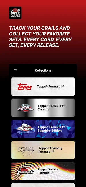 Grid Garage | F1® Card Tracker Screenshot 2