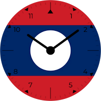 Laos Analog Watch Face