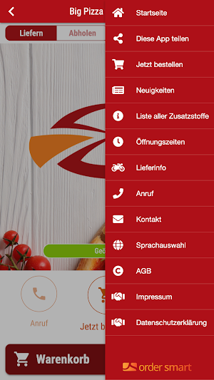 Big Pizza Brückmühl Screenshot 2