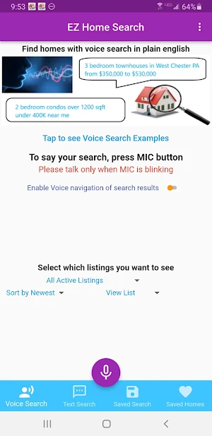 EZ Home Search Screenshot 0