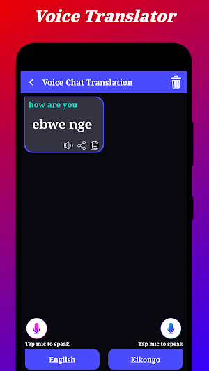 Kikongo Translator Screenshot 2