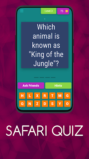 SAFARI QUIZ Screenshot 3