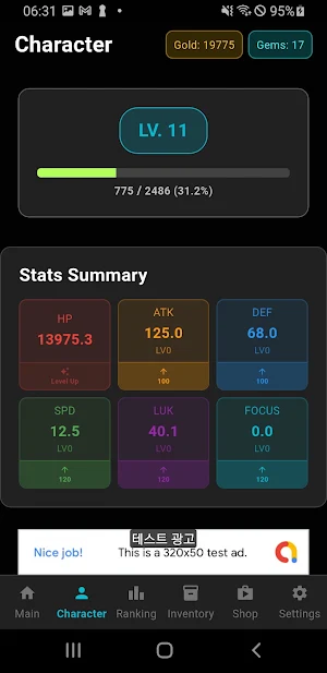 Focus RPG: Gamified Timer Screenshot 3