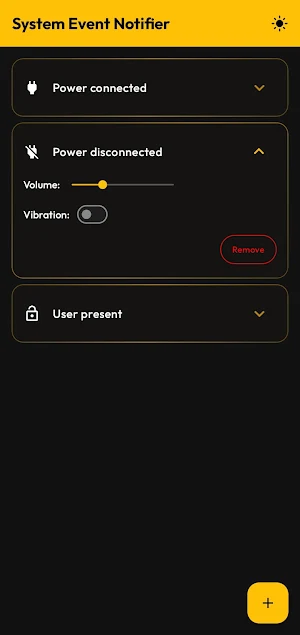 System Event Notifier Screenshot 0
