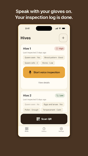 HiveScribe: Hive Inspections Screenshot 0