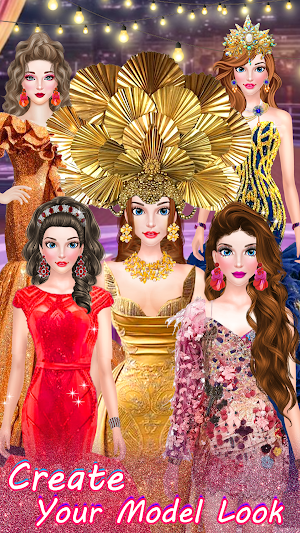 Super Fashion Princess Dressup Screenshot 1