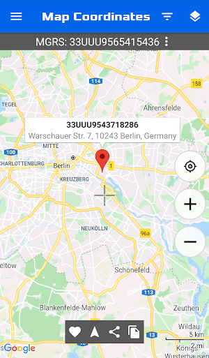 GPS Coordinates Map: Latitude Longitude & Location Screenshot 0