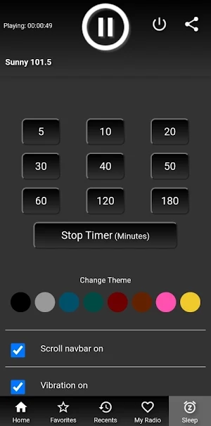 40s 50s Oldies Music Radio Screenshot 1