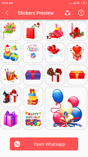 Happy Birthday Stickers For Whatsapp Screenshot 2
