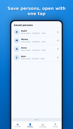 Salary Calculator Estonia Screenshot 2