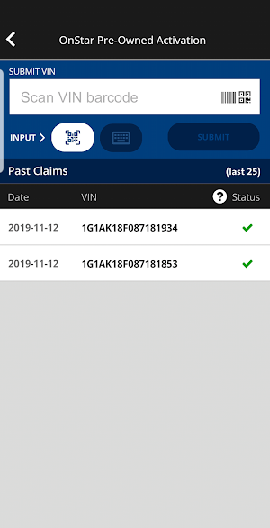 OnStar Dealer Rewards Screenshot 2