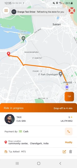 Orange Taxi Mz Screenshot 3