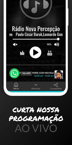 Rádio Nova Percepção Screenshot 3