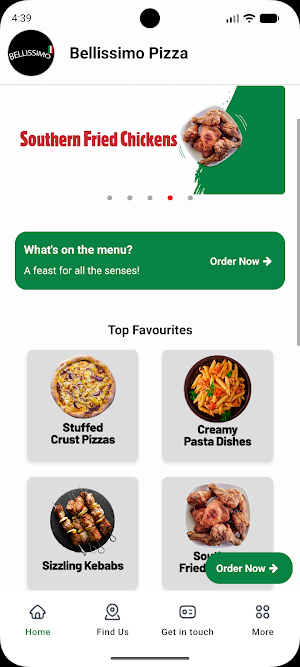 Bellissimo Pizza Screenshot 0