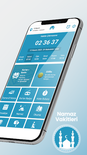 Ezan Vakti: Namaz, Kuran Screenshot 1