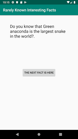 Rarely Known Interesting Facts Screenshot 1