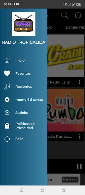 Radio Tropicalida Screenshot 2