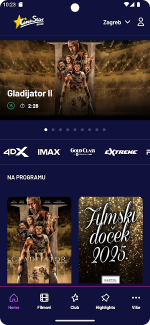 CineStarCinemas Hrvatska Screenshot 1