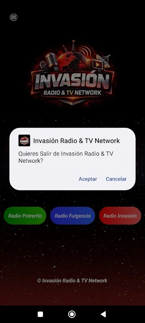 Invasión Radio & TV Network Screenshot 2
